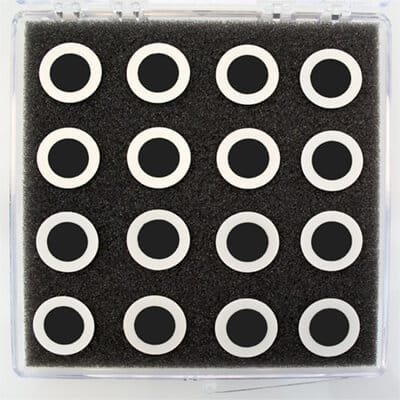Electrolyte Supported Partial Cell, Air Electrode, 20 mm Button
